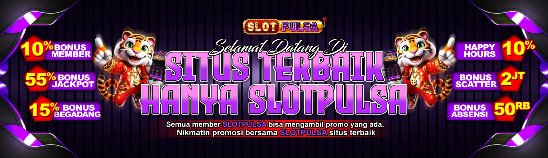 SITUS SLOTPULSA DEPOSIT VIA PULSA TANPA POTONGAN